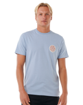 Wettie Passage Icon T-Shirt in Spray Blue