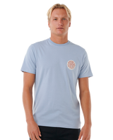 Wettie Passage Icon T-Shirt in Spray Blue
