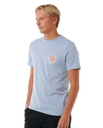 Wettie Passage Icon T-Shirt in Spray Blue