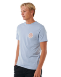 Wettie Passage Icon T-Shirt in Spray Blue