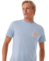 Wettie Passage Icon T-Shirt in Spray Blue
