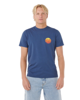 Wettie Passage Icon T-Shirt in Light Navy