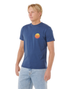 Wettie Passage Icon T-Shirt in Light Navy