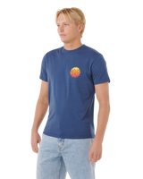Wettie Passage Icon T-Shirt in Light Navy