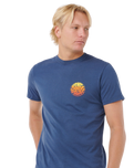 Wettie Passage Icon T-Shirt in Light Navy