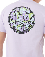 Wettie Passage Icon T-Shirt in Iced Lavender