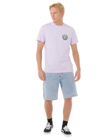 Wettie Passage Icon T-Shirt in Iced Lavender