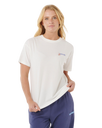 The Rip Curl Womens Artist Of The Search Summer T-Shirt in Bone