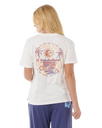 The Rip Curl Womens Artist Of The Search Summer T-Shirt in Bone