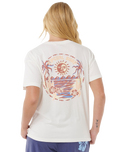 The Rip Curl Womens Artist Of The Search Summer T-Shirt in Bone