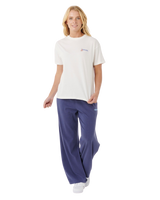 The Rip Curl Womens Artist Of The Search Summer T-Shirt in Bone