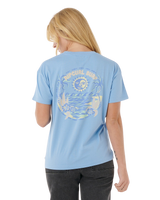 Summer Relaxed T-Shirt in Mid Blue