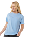 Summer Relaxed T-Shirt in Mid Blue