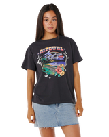 Pacific Rider T-Shirt in Washed Black