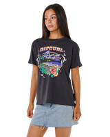 Pacific Rider T-Shirt in Washed Black