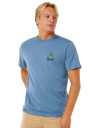 VaporCool Search Stack T-Shirt in Bluefin