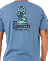VaporCool Search Stack T-Shirt in Bluefin