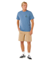VaporCool Search Stack T-Shirt in Bluefin