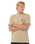 The Rip Curl Mens Vaporcool Search Stack T-Shirt in Khaki Rock