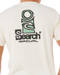 VaporCool Search Stack T-Shirt in Bone