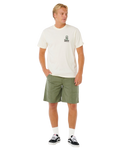 VaporCool Search Stack T-Shirt in Bone