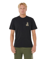 VaporCool Search Stack T-Shirt in Black & Olive