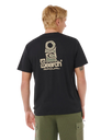 VaporCool Search Stack T-Shirt in Black & Olive