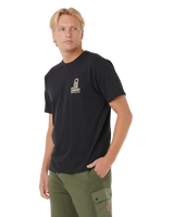 VaporCool Search Stack T-Shirt in Black & Olive