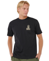 VaporCool Search Stack T-Shirt in Black & Olive