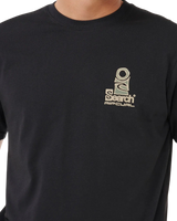 VaporCool Search Stack T-Shirt in Black & Olive