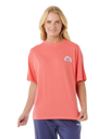 Luxe Surf Heritage T-Shirt in Watermelon