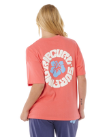 Luxe Surf Heritage T-Shirt in Watermelon