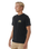 The Rip Curl Mens Down The Line T-Shirt in Black