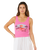 Hotel Malibu Vest in Super Pink