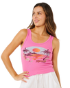 Hotel Malibu Vest in Super Pink