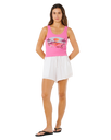 Hotel Malibu Vest in Super Pink