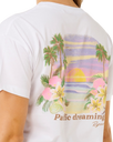 Poolside Relaxed T-Shirt in Optical White