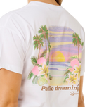 Poolside Relaxed T-Shirt in Optical White