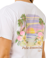 Poolside Relaxed T-Shirt in Optical White