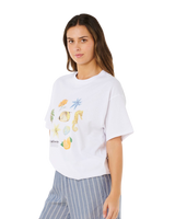 Poolside Heritage T-Shirt in Optical White