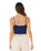The Rip Curl Womens Surf Revival Layered Tank Top in Dark Navy