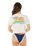 The Rip Curl Womens Surf Side Cropped T-Shirt in Bone