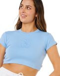 Pacific Coast Baby T-Shirt in Light Blue