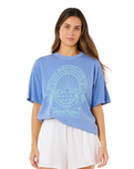 Hotel Malibu Heritage T-Shirt in Cornflower Blue