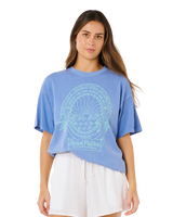 Hotel Malibu Heritage T-Shirt in Cornflower Blue