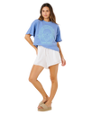 Hotel Malibu Heritage T-Shirt in Cornflower Blue