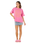 The Rip Curl Womens Hotel Malibu Heritage T-Shirt in Super Pink