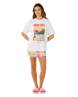The Rip Curl Womens Hayley O Heritage T-Shirt in Optical White