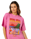 Hayley O'Connor Heritage T-Shirt in Super Pink