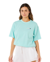 The Rip Curl Womens Aloha Heritage T-shirt in Light Sea Blue